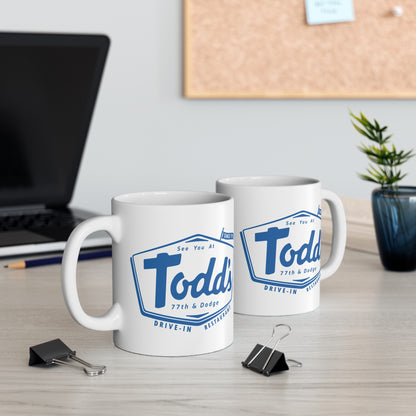 TODD'S DRIVE-IN RESTAURANT Mug 11oz