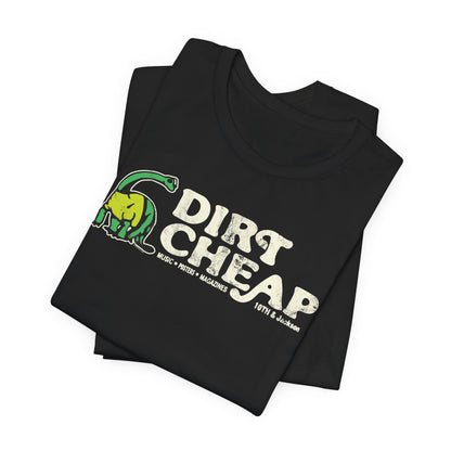 DIRT CHEAP RECORDS & TAPES Short Sleeve Tee
