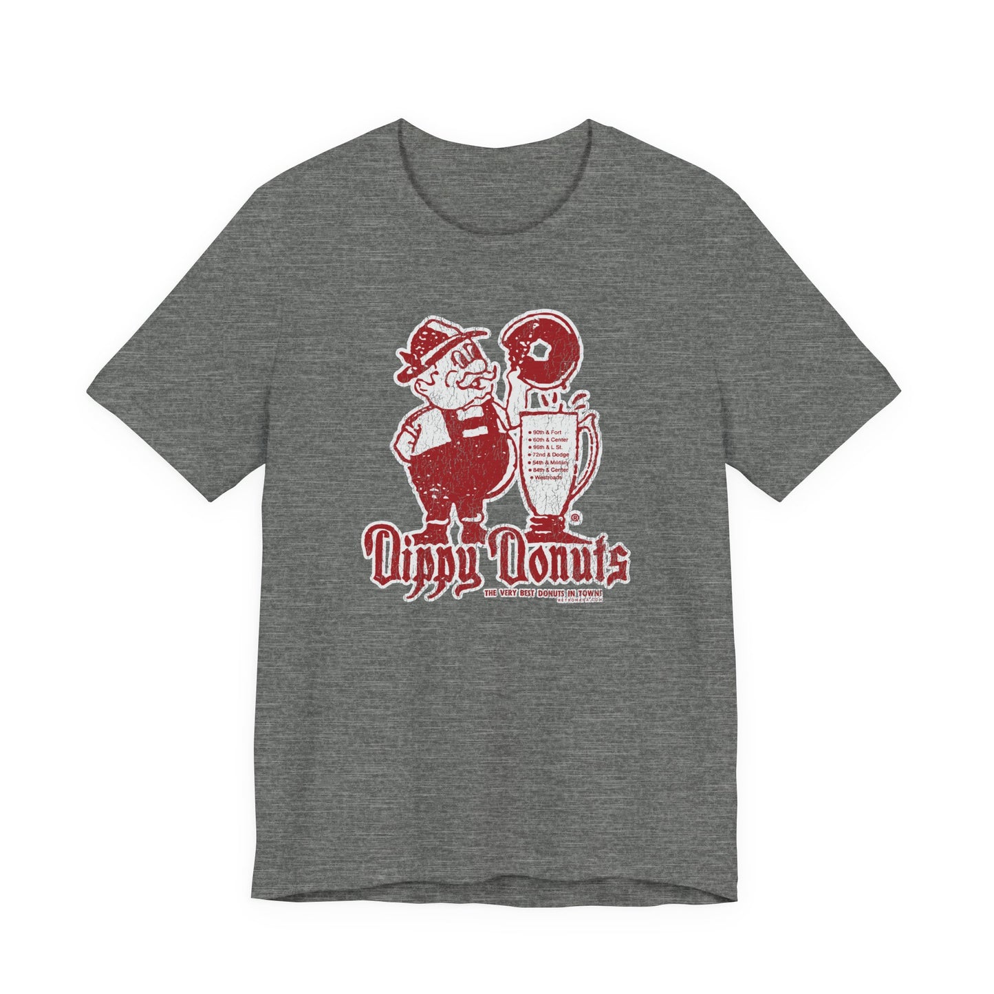 DIPPY DONUTS - VINTAGE ROUGH Short Sleeve Tee