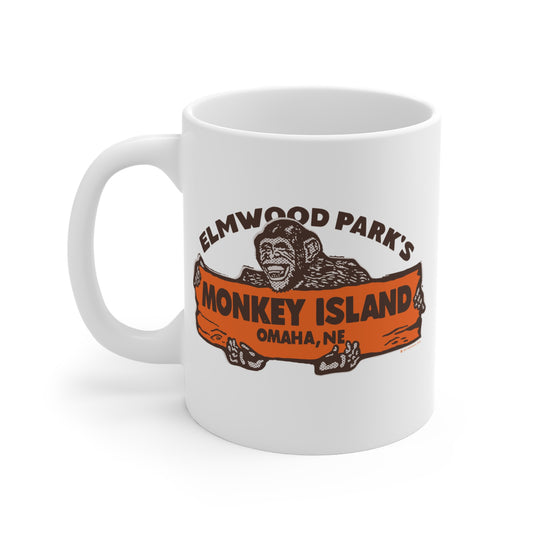 ELMWOOD PARK'S MONKEY ISLAND Mug 11oz