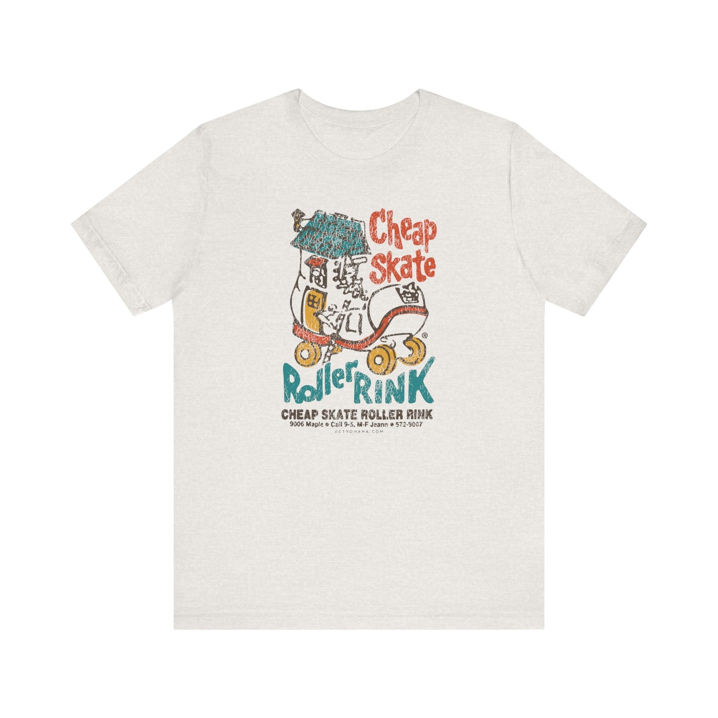 CHEAP SKATE ROLLER RINK Short Sleeve Tee