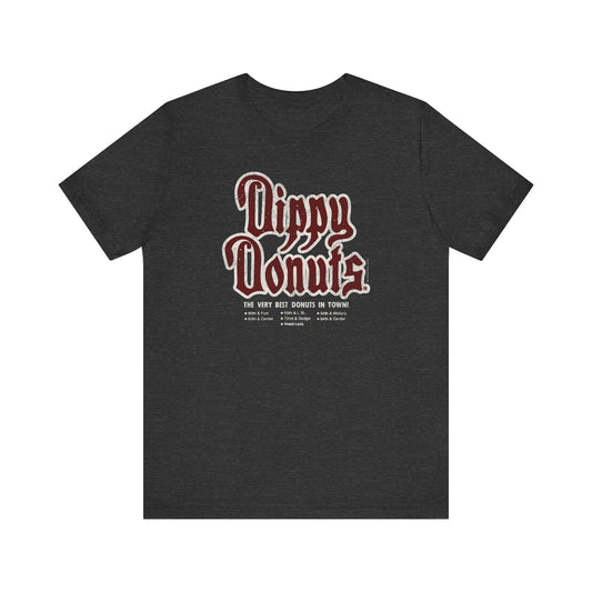 DIPPY DONUTS (WORDMARK) Short Sleeve Tee
