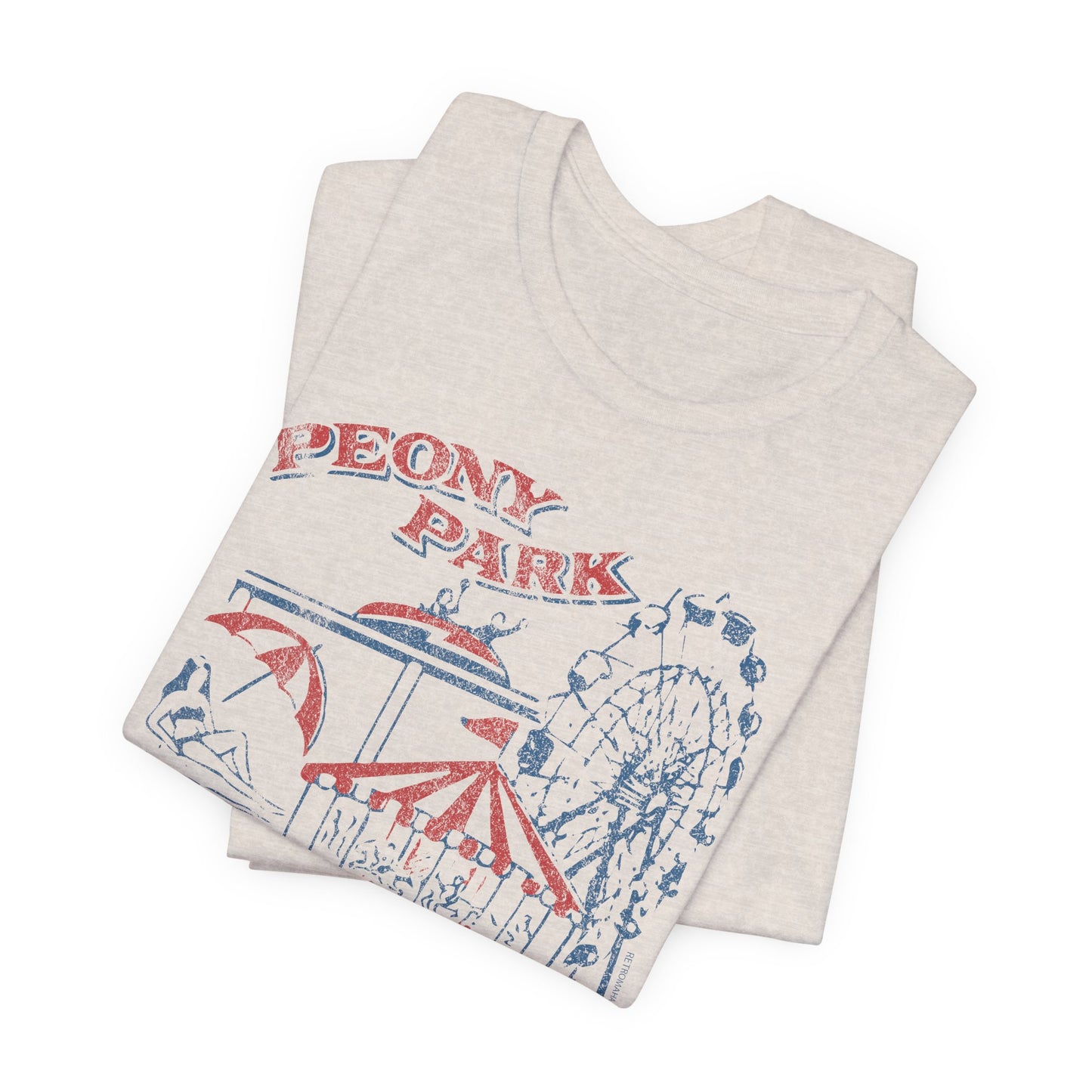 PEONY PARK (matchbook cover) Short Sleeve Tee