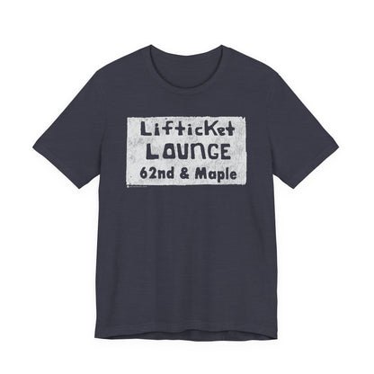 LIFTICKET LOUNGE - v2 Short Sleeve Tee