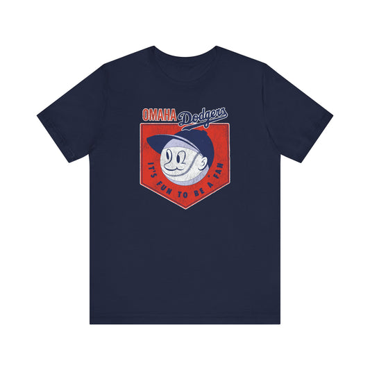 OMAHA DODGERS Short Sleeve Tee