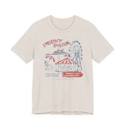 PEONY PARK (matchbook cover) Short Sleeve Tee
