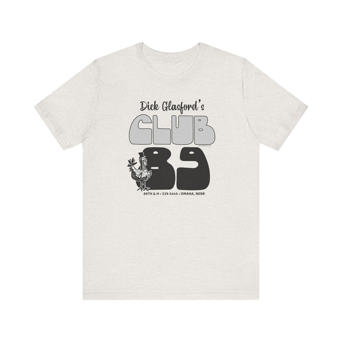 DICK GLASFORD'S CLUB 89 Short Sleeve Tee
