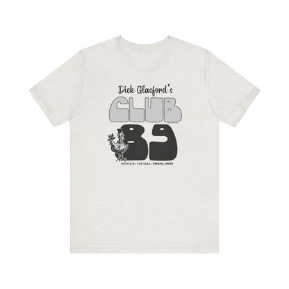 DICK GLASFORD'S CLUB 89 Short Sleeve Tee