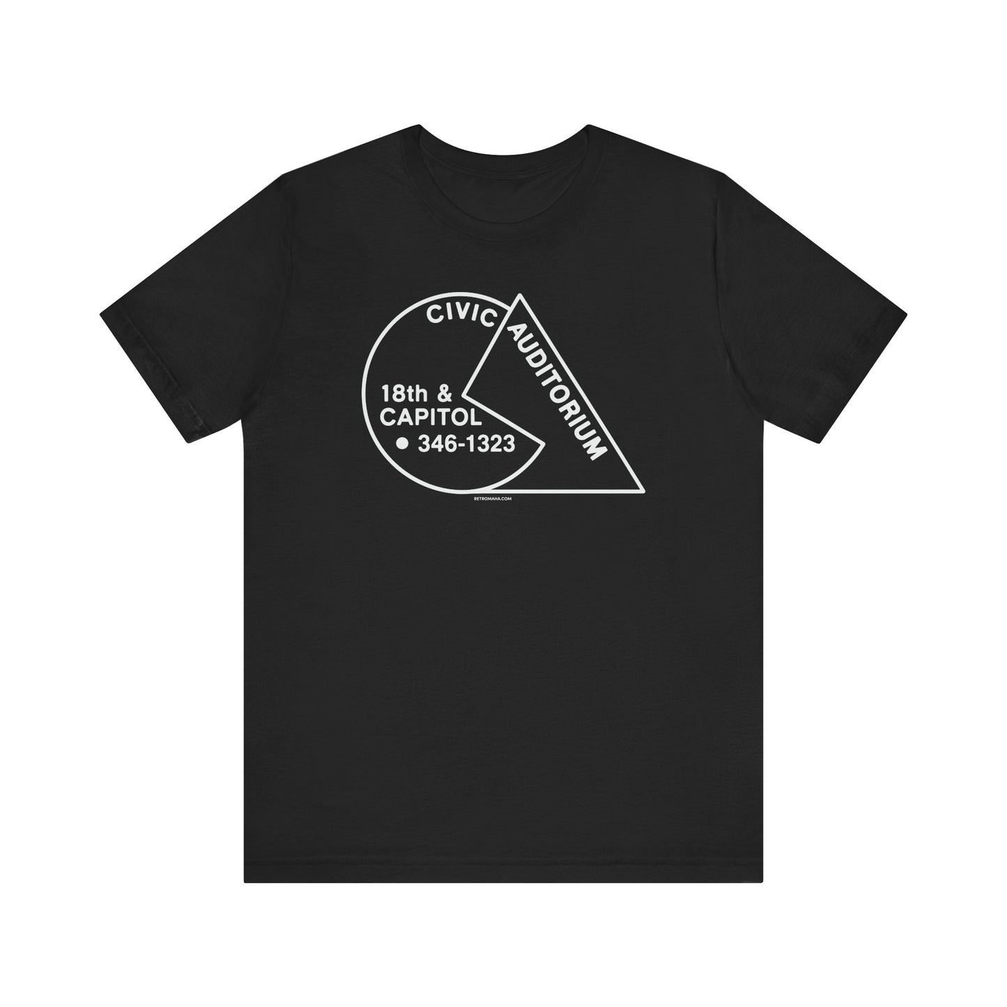 CIVIC AUDITORIUM Unisex Jersey Short Sleeve Tee
