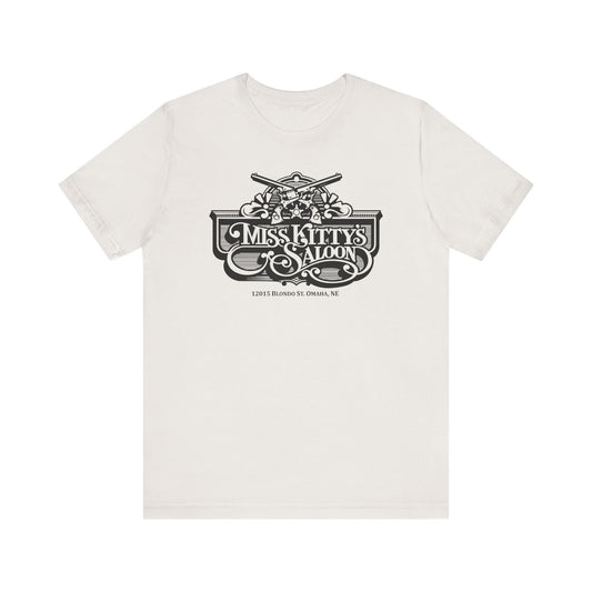 MISS KITTY'S SALOON Unisex Jersey Short Sleeve Tee