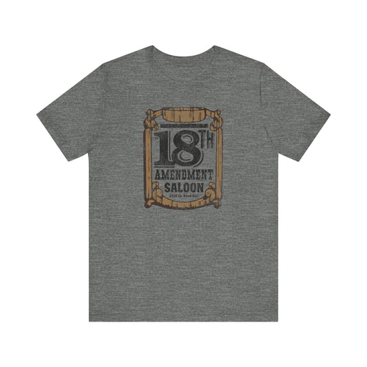 18TH AMENDMENT SALOON (2-color) Short Sleeve Tee