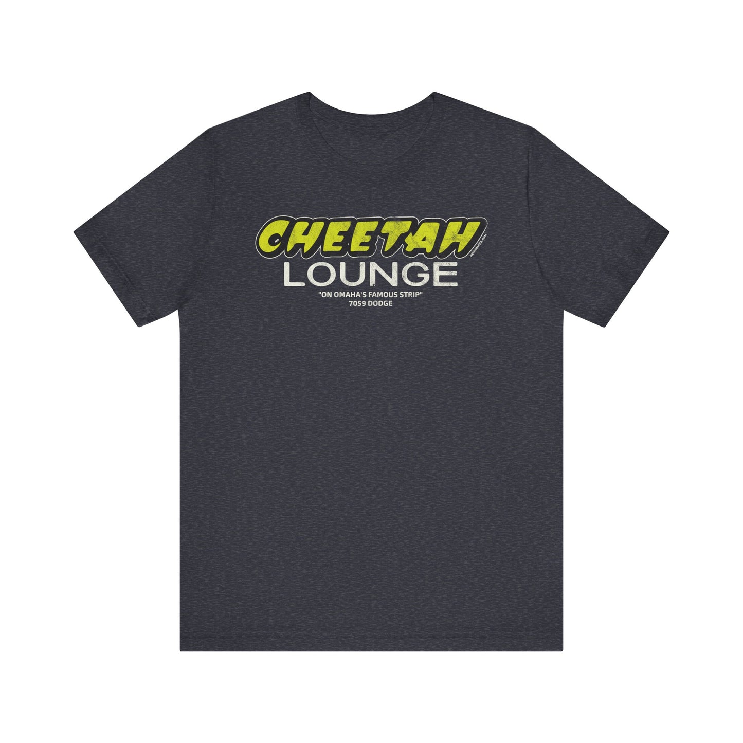 CHEETAH LOUNGE (DISTRESSED DESIGN) Short Sleeve Tee