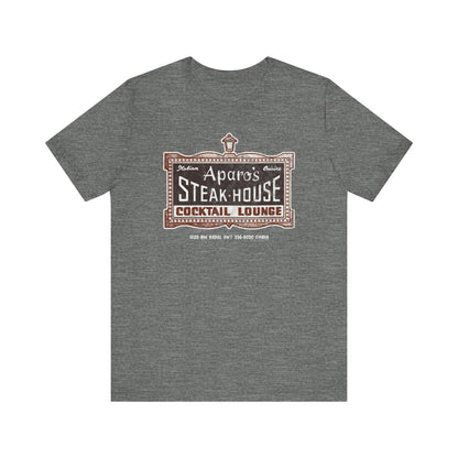 APARO'S STEAKHOUSE Short Sleeve Tee