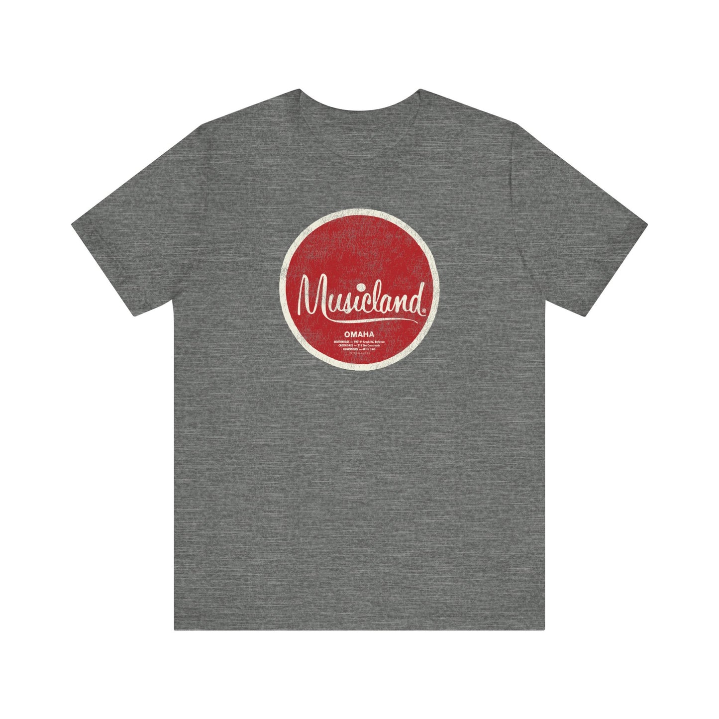 MUSICLAND (80's) Short Sleeve Tee