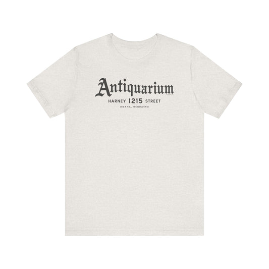 ANTIQUARIUM BOOK STORE Unisex Jersey Short Sleeve Tee