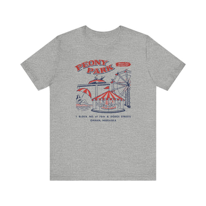 PEONY PARK MATCHBOOK COVER Short Sleeve Tee
