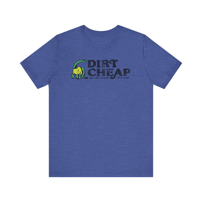 DIRT CHEAP RECORDS & TAPES Short Sleeve Tee