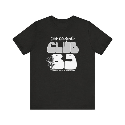 DICK GLASFORD'S CLUB 89 Short Sleeve Tee