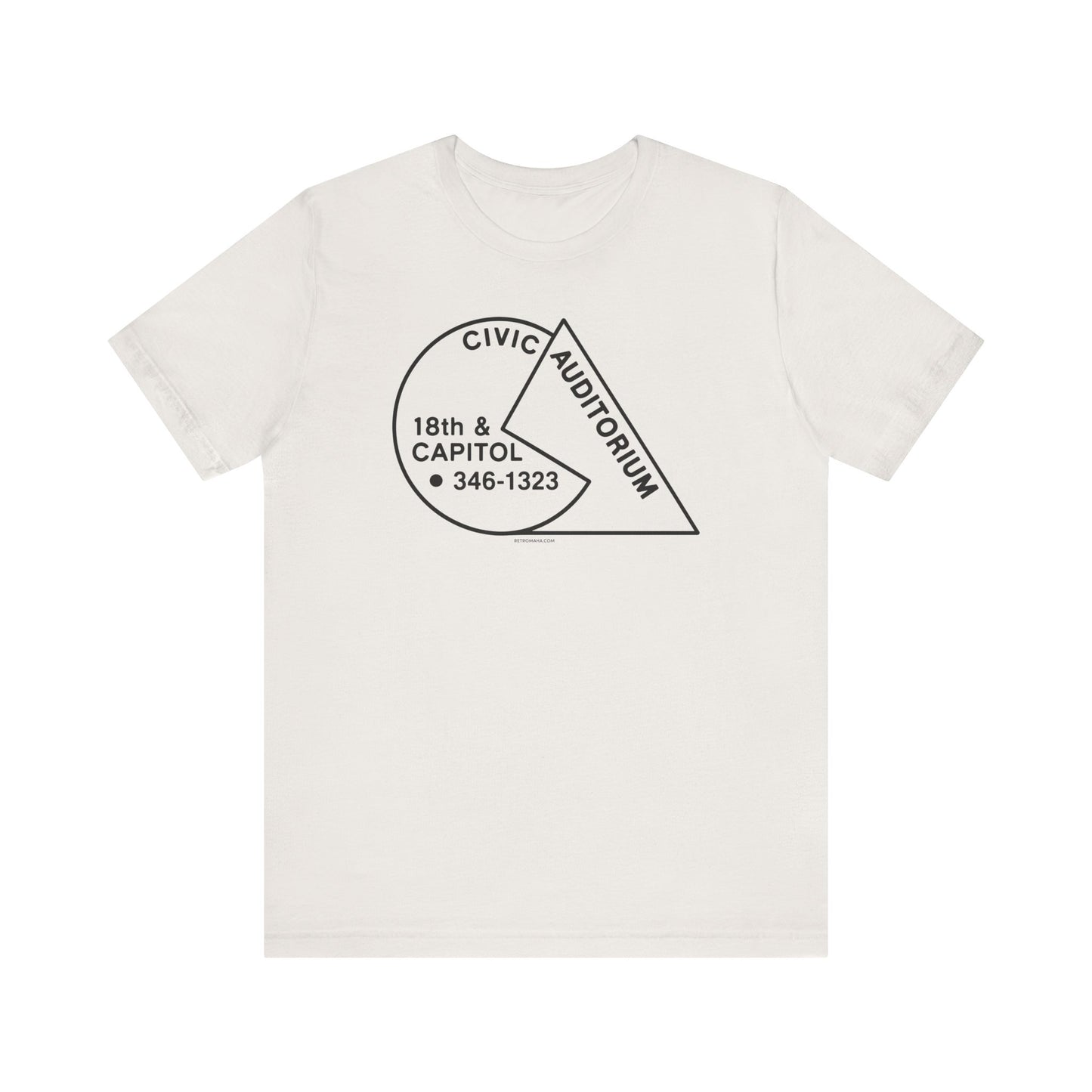 CIVIC AUDITORIUM Unisex Jersey Short Sleeve Tee