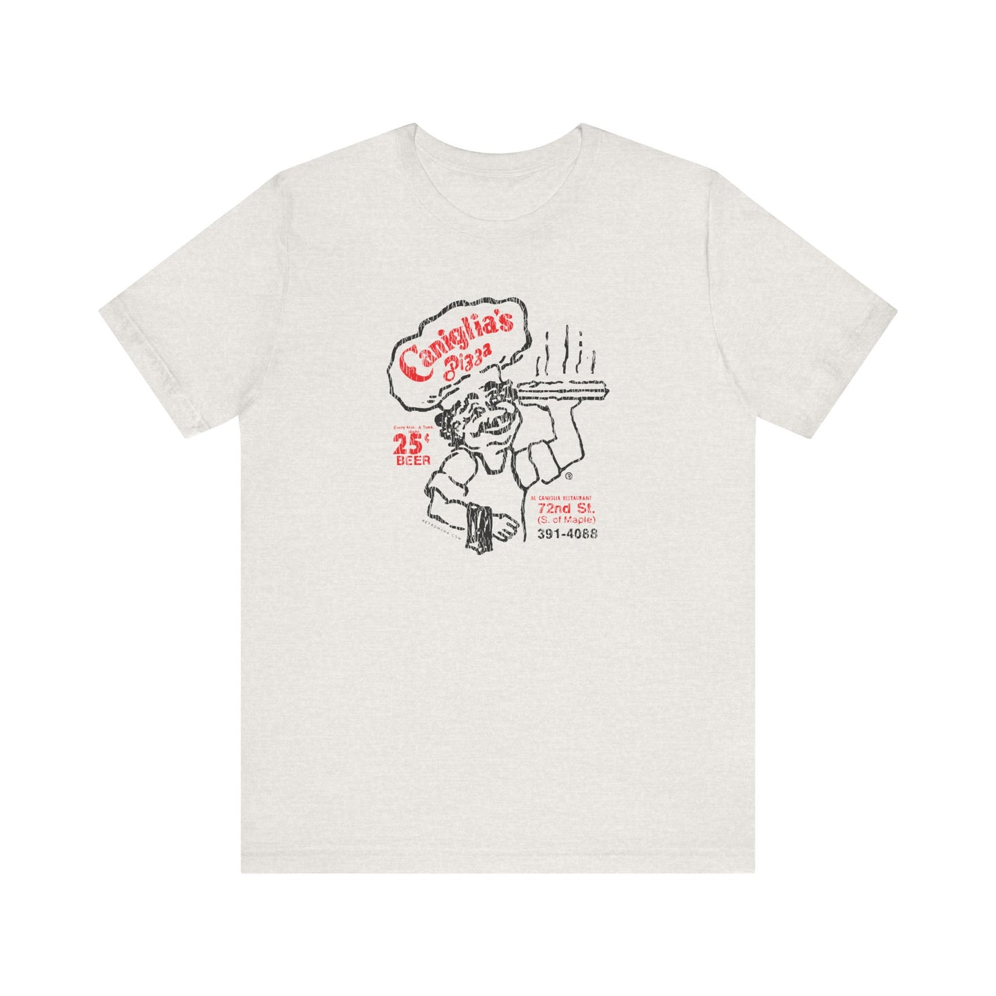 CANIGLIA'S PIZZA Short Sleeve Tee