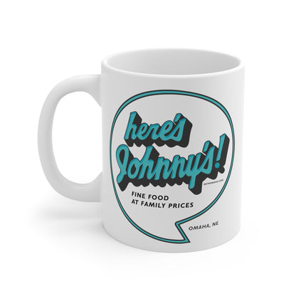 HERE'S JOHNNY'S RESTAURANT Mug 11oz